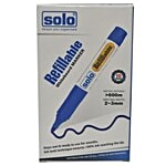 Solo Whiteboard Marker - Green, Refillable 10 pcs 