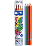 Doms Colour Pencils With 1 Silver Shade 13 pcs