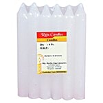 Raju Candles Candles - White 6 pcs