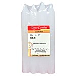 Raju Candles Candles - White 4 pcs