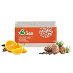 Bliss Botanicals Kokum Butter Soap with Cedarwood & Orange Essential Oil - Moisturizing 100 g