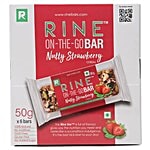 RINE Granola Bar - Nutty Strawberry 50 g Pack of 6