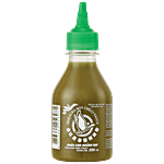 Flying Goose Sriracha Hot Green Chilli Sauce - Spicy, Adds Flavour 200 ml