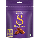 Cadbury Dairy Milk Silk Mini Treats Chocolate Bar 135 g (15 x 9 g)
