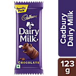 Cadbury Dairy Milk Chocolate Bar - Family Pack 123 g 
