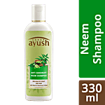 Lever Ayush Anti Dandruff Shampoo - Neem & Rosemary Tailam, For Healthy Scalp & Hair 330 ml 