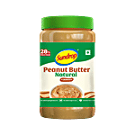 Sundrop All Natural Unsweetened Crunchy Peanut Butter 924 g Jar