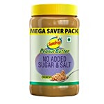 Sundrop Peanut Butter - Crunchy, No Added Sugar & Salt 924 g