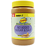 Sundrop Peanut Butter - Creamy, No Added Sugar & Salt 924 g