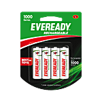 Eveready AA Rechargeable Battery - 1000 Series 4 pcs