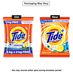 Tide Plus Double Power Detergent Washing Powder - Lemon & Mint 8 kg