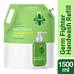 Godrej Protekt Germ Fighter Handwash Refill Pack - Lime & Eucalyptus 1.5 L 
