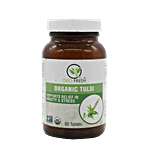 Geo-Fresh Tablet - Organic, Tulsi, 750 mg, USDA Certified 90 Tablets Glass Bottle 200gm