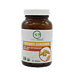 Geo-Fresh Tablets - Organic, Curcumin, Turmeric, 750 mg, USDA Certified 90 pcs Glass Bottle