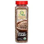 Geo-Fresh Organic Cumin Whole, USDA Certified 360 g Pet Bottle