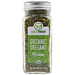 Geo-Fresh Oregano - Organic, USDA Certified 15 g Glass Bottle