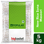 bb Popular New Rice/Akki - Sona Masoori 5 kg