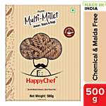 HappyChef Multi-Millet Jowar, Bajra & Ragi Pasta - Spirali 500 g