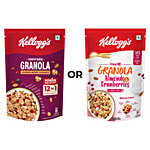 Kellogg's Crunchy Almond Berry Crumble Granola - 12 In 1 Power Breakfast 450 g 