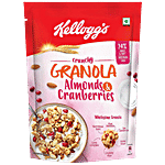 Kellogg's Crunchy Granola Muesli Almonds & Cranberries - Ready To Eat Breakfast & Snack 140 g