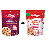 Kellogg's Crunchy Almond Berry Crumble Granola - 12 In 1 Power Breakfast 140 g 