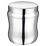 Aagam Storage Container/Canister/Deep Dabba Convex, Matte Finish 700 ml