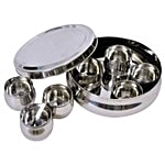 Aagam Masala Dabba - Plain Belly 1 L