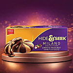Parle Platina Hide & Seek Milano Collections Choco & Hazelnut Centre Filled Biscuits 60 g 