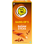 Gone mad Gang of 5 Premium Badam Sticks 62.5 g 5 Sticks