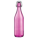 Cello Glass Water Bottle - Aquaria Organic Pink 1 L 
