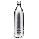 Milton Water Bottle - Thermosteel, 24 Hour Hot & Cold, Silver, Duo Deluxe 1 L