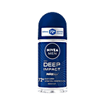 Nivea Men Deep Impact Freshness Deodorant Roll On - Black Carbon 50 ml 