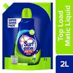 Surf Excel Detergent - Liquid, Matic, Top Load 2 L Pouch