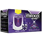 Maxo Genius Mosquito Repellent Machine - Automatic, Powered by Intelli Chip 2.0 35 ml (1 Machine + 1 Refill)