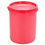 Mastercook Container - Round, With Lid, Pink 700 ml