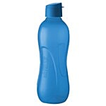 Ratan Plastic Bottle - Blue, Flip Top, All Fresh Round, 20081BL 500 ml