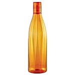 Ratan Plastic Bottle - Narrow Neck, Orange, Apollo, 20371O 1 L