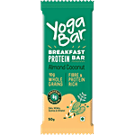 Yoga Bar Breakfast Protein Bar - Almond Coconut, Healthy Snack, Rich In Protein & Fibre 50 g