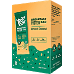 Yoga Bar Breakfast Protein Variety Bar - Almond Coconut 50 g Box (Pack of 6)