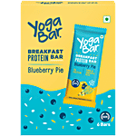 Yoga Bar Breakfast Protein Bars - Blueberry Pie, Healthy Snack, Rich In Protein & Fibre 270 g Box (45 g x 6 pcs)