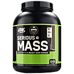Optimum Nutrition Serious Mass - High Protein Mass/Weight Gainer  Powder, Chocolate 2.72 kg Tub