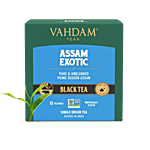 Vahdam Assam Exotic Black Tea 30 g (15 Bags x 2 g each)