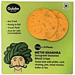 Gulabs Methi Khakhra 10 pcs