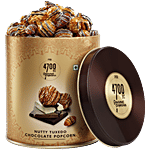 4700BC Nutty Tuxedo Chocolate Gourmet Popcorn 150 g Tin