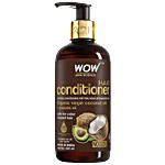 Wow Skin Science Hair Conditioner - With Coconut Oil Avocado Oil, For Thin, Damaged Hair 300 ml 