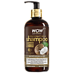 Wow Skin Science Coconut Milk Shampoo - DHT Blockers, No Parabens, Sulphate, Silicones, Colour & Salt 300 ml 