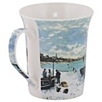 Rslee Chai / Coffee/ Tea-Milk Mug - Seashore Print 275 ml