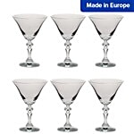 Krosno - Europe Martini Glass 170 ml Set of 6