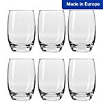 Krosno - Europe Water & Juice Glass - Long 360 ml (Set of 6)