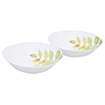Laopala Diva Opalware Ivory Multiutility Bowl Set - Autumn Shadow 760 ml (Set of 2)
